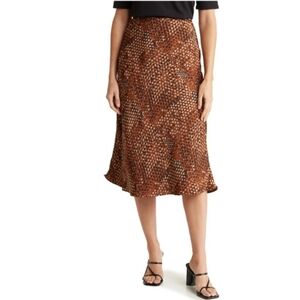 NORDSTROM RACK Essential Bias Cut A-Line Skirt.